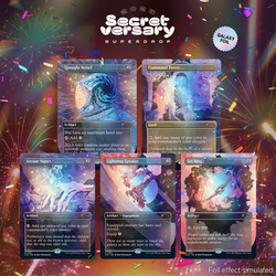 Magic the Gathering: Secret Lair: Through the Wormhole Galaxy Foil