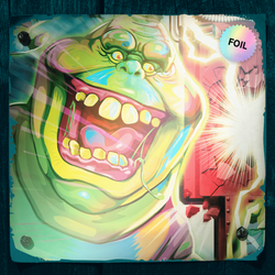 Magic the Gathering: Secret Lair x Ghostbusters: Slimer (Foil)