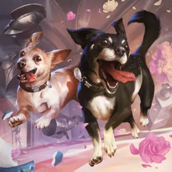 Magic the Gathering: Secret Lair Drop: Dogs Are Better Than Cats (Non Foil)