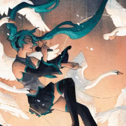 Magic the Gathering: Secret Lair Drop: Secret Lair x Hatsune Miku: Winter Diva (English) (Non Foil)