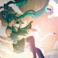Magic the Gathering: Secret Lair Drop: Secret Lair x Hatsune Miku: Winter Diva (English) (Foil)
