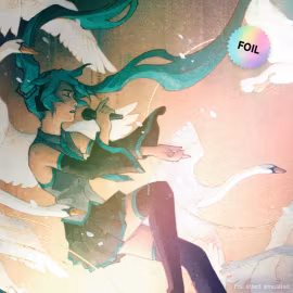 Magic the Gathering: Secret Lair Drop: Secret Lair x Hatsune Miku: Winter Diva (English) (Foil)
