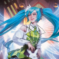 Magic the Gathering: Secret Lair Drop: Secret Lair x Hatsune Miku: Winter Diva (Japanese) (Non Foil)