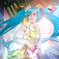 Magic the Gathering: Secret Lair Drop: Secret Lair x Hatsune Miku: Winter Diva (Japanese) (Foil)