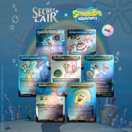 Magic the Gathering: Secret Lair Drop: Secret Lair x SpongeBob SquarePants: Legends of Bikini Bottom (Foil)