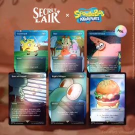 Magic the Gathering: Secret Lair Drop: Secret Lair x SpongeBob SquarePants: Internet Sensation (Foil)