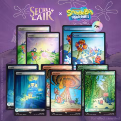 Magic the Gathering: Secret Lair Drop: Secret Lair x SpongeBob SquarePants: Lands Under the Sea (Foil)