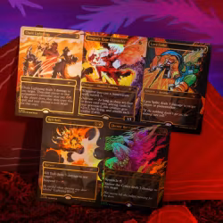 Magic the Gathering: Secret Lair Drop: EVERYTHING IS ON FIRE (Raised Foil)