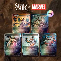 Magic The Gathering: Secret Lair x Marvel’s Spider-Man: Venom Unleashed (Colors) [Foil]