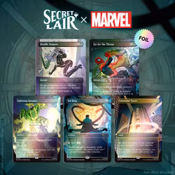 Magic The Gathering: Secret Lair x Marvel's Spider-Man: Villainous Plots [Foil]
