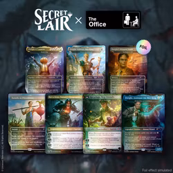 Magic The Gathering: Secret Lair x The Office: Dwight's Destiny [Foil]