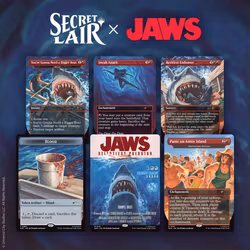Magic The Gathering: Secret Lair x Jaws: Terror of Amity Island