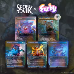 Magic The Gathering: Secret Lair x Furby: The Oddbodies Confetti [Foil]