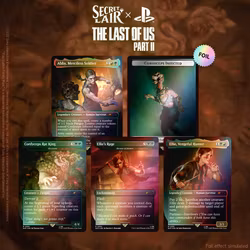 Magic The Gathering: Secret Lair Drop: The Last of Us Part II [Foil]