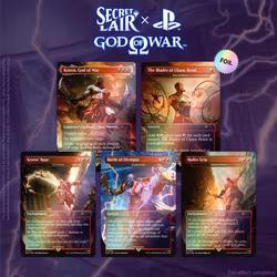 Magic The Gathering: Secret Lair Drop: God of War: Greek [Foil]