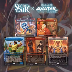 Magic The Gathering: Secret Lair Drop: Avatar: The Ember Island Players