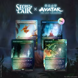 Magic The Gathering: Secret Lair Drop: Avatar: A Lot to Learn [Foil]