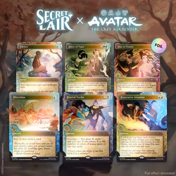 Magic The Gathering: Secret Lair Drop: Avatar: One with the Elements [Foil]
