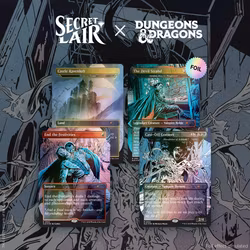 Magic The Gathering: Secret Lair Drop: D&D: Strahd's Descent [Foil]