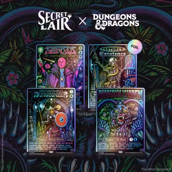 Magic The Gathering: Secret Lair Drop: D&D: Black Lights & Dark Dungeons [Foil]