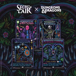 Magic The Gathering: Secret Lair Drop: D&D: Black Lights & Dark Dungeons