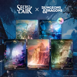 Magic The Gathering: Secret Lair Drop: D&D: Lands of the Forgotten Realms [Foil]