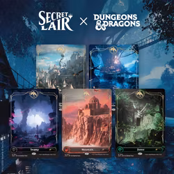 Magic The Gathering: Secret Lair Drop: D&D: Lands of the Forgotten Realms