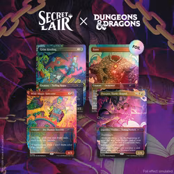 Magic The Gathering: Secret Lair Drop: D&D: Shadows Over Baldur's Gate [Foil]