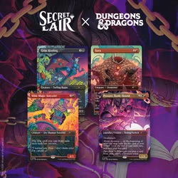 Magic The Gathering: Secret Lair Drop: D&D: Shadows Over Baldur's Gate