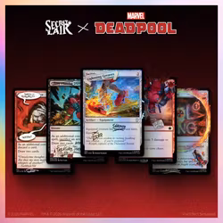 Magic The Gathering: Secret Lair Drop: Marvel's Deadpool: I Fixed It (You’re Welcome) [Foil]
