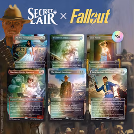Magic The Gathering: Secret Lair Drop: Fallout: Beyond Vault 33 [Foil]