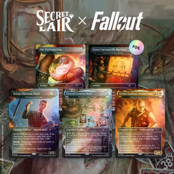 Magic The Gathering: Secret Lair Drop: Fallout: Welcome to New Vegas [Foil]