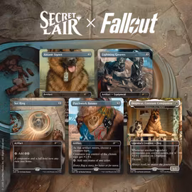 Magic The Gathering: Secret Lair Drop: Fallout: Greet the Dog