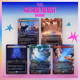 Magic The Gathering: Secret Lair Drop: Cats of Chaos Foil