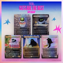 Magic The Gathering: Secret Lair Drop: Purr Majesty Foil