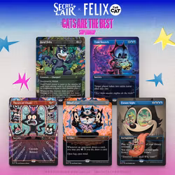 Magic The Gathering: Secret Lair Drop: Felix the Cat: Magic Bag of Tricks