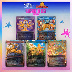 Magic The Gathering: Secret Lair Drop: Garfield: Our Only Thought is to Entertain You Foil