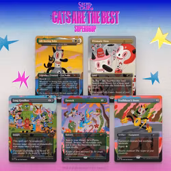 Magic The Gathering: Secret Lair Drop: Toby’s Journey by Gary Baseman