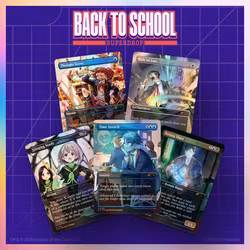 Magic The Gathering: Secret Lair Drop: Mahō Gakuin Seishun Hakusho Foil