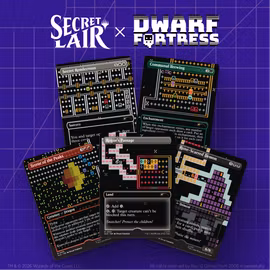 Magic The Gathering: Secret Lair Drop: Dwarf Fortress: Create New World