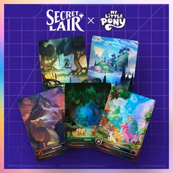 Magic The Gathering: Secret Lair Drop: My Little Pony: The Lands of Equestria Foil