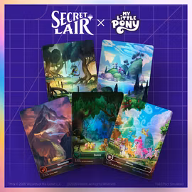 Magic The Gathering: Secret Lair Drop: My Little Pony: The Lands of Equestria Foil
