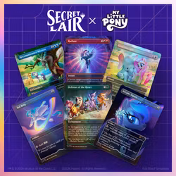 Magic The Gathering: Secret Lair Drop: My Little Pony: Friendship is Magic Foil