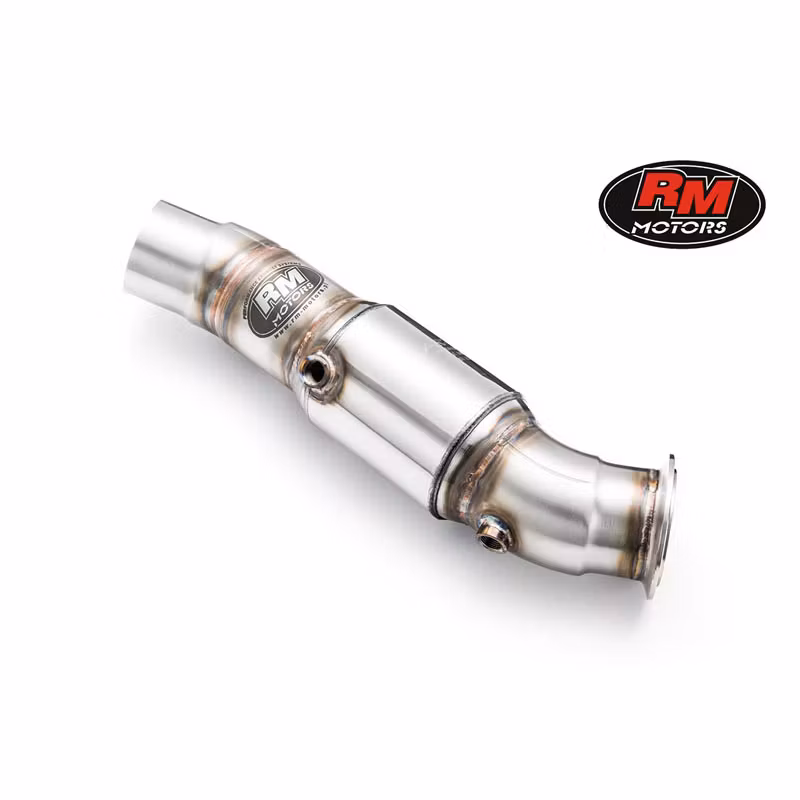 BMW N55 535i 535ix F07 GT F10 F11 RM Motors downpipe racekatalysator 200 cpsi