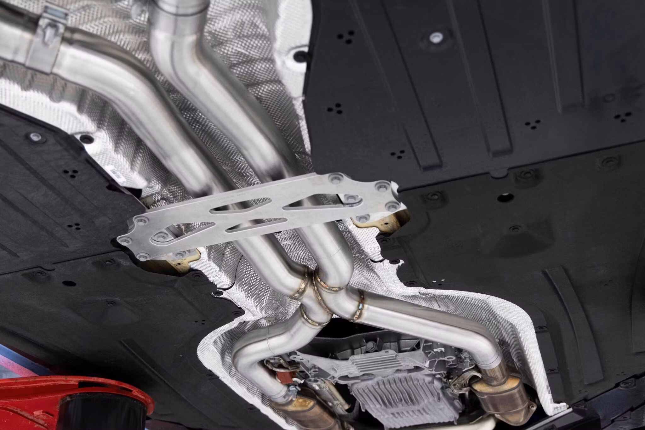 BMW S58 M2 G87 resonator delete avgassystem Dinan