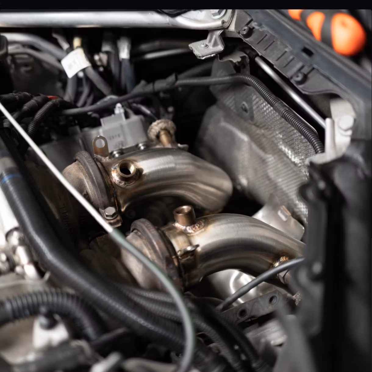 BMW S63 F85 X5M F86 X6M dowpipes CTS Turbo