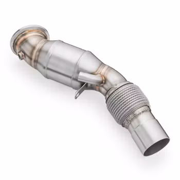 BMW B48 F-serie Racekatalysator 200 cell 220i 330i 420i 430i RM Motors Downpipe