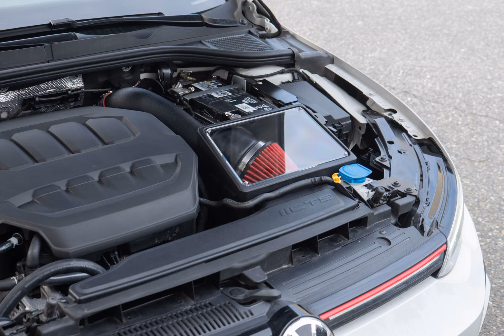 VW GOLF GTI MK8 insug sportluftfilter luftfilterkit intake EVO4