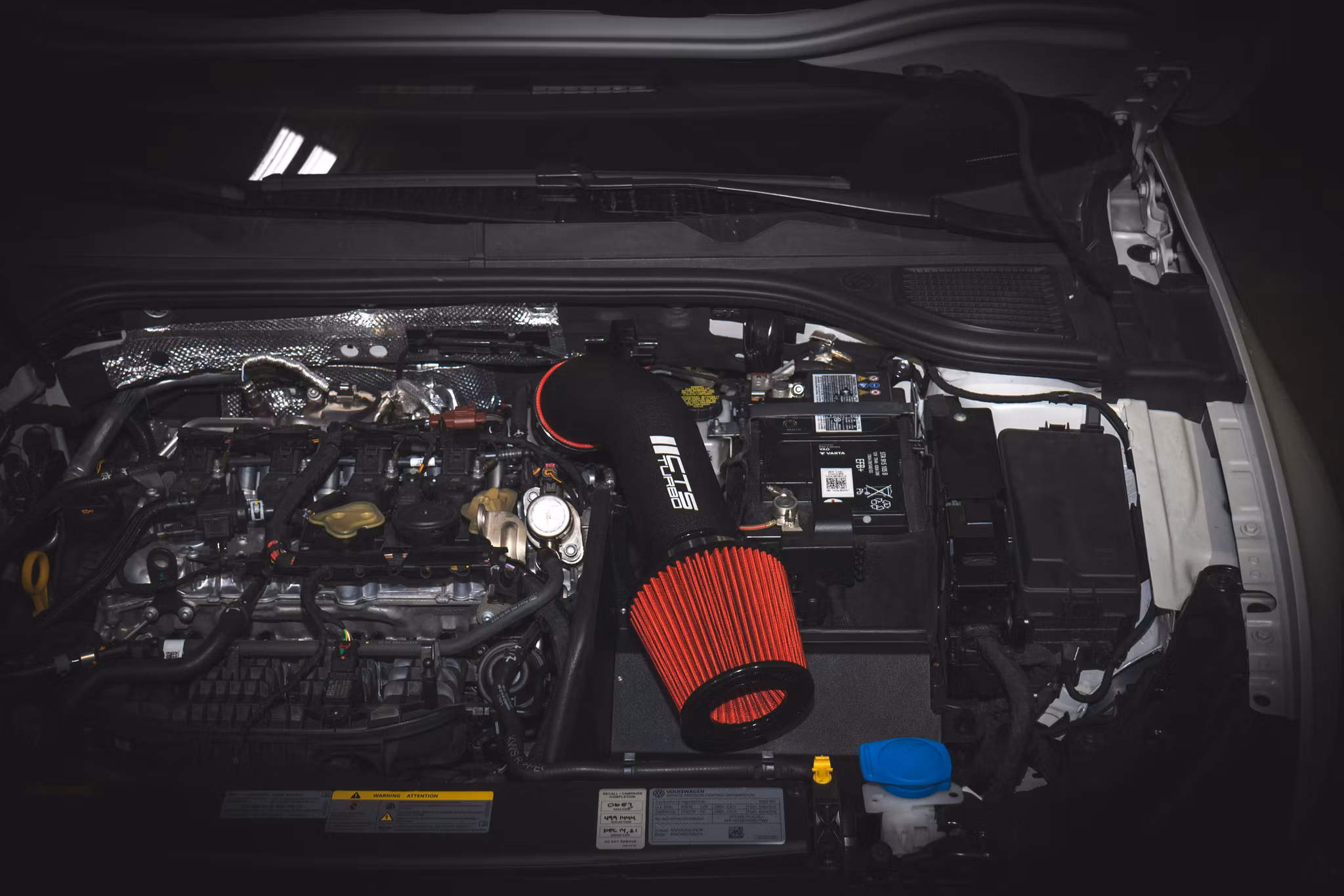 VW GOLF R MK7 MK7.5 Audi S3 8V insug sportluftfilter luftfilterkit intake