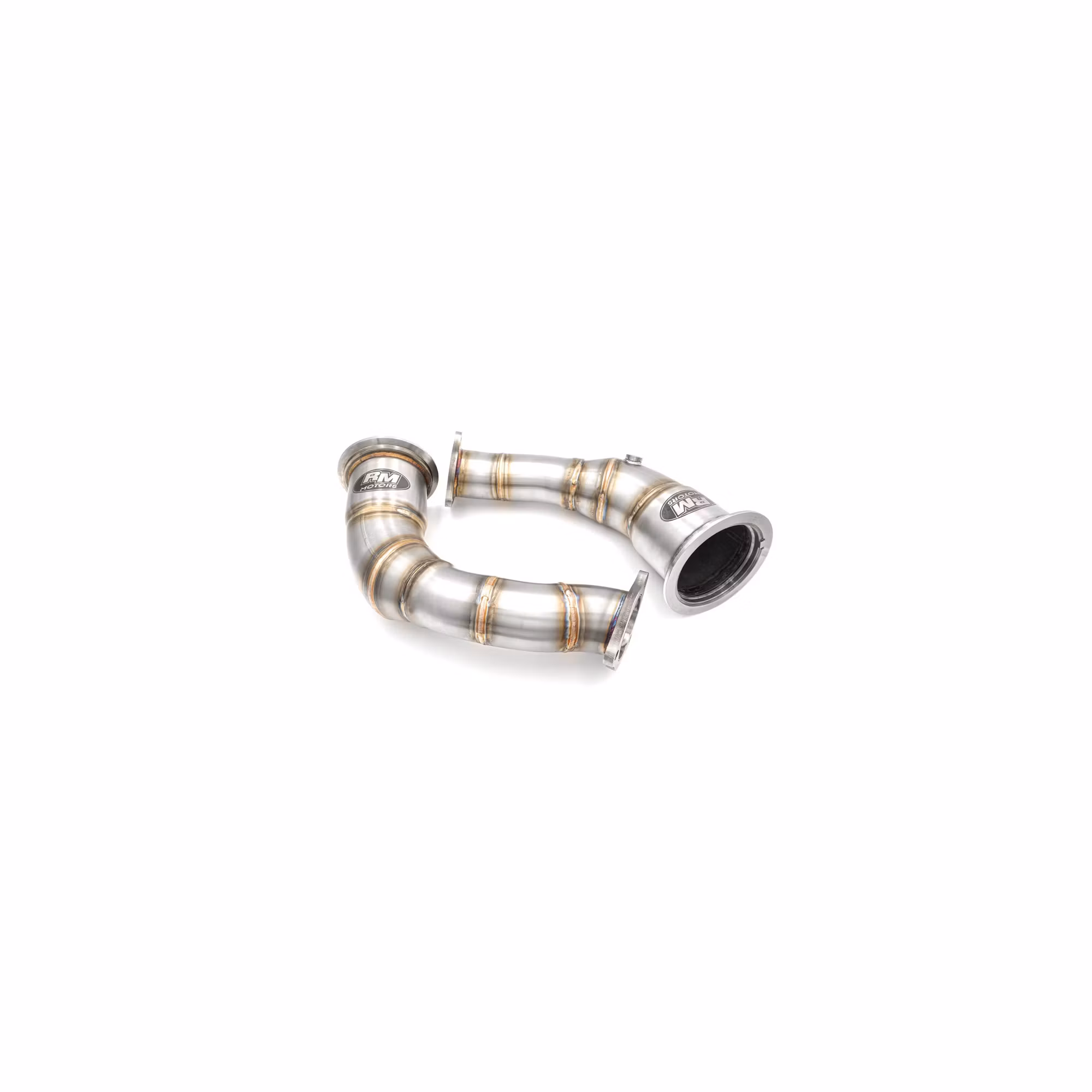 Audi RS4 RS5 B9 200 cell racekatalysatorer downpipes utan OPF RM Motors